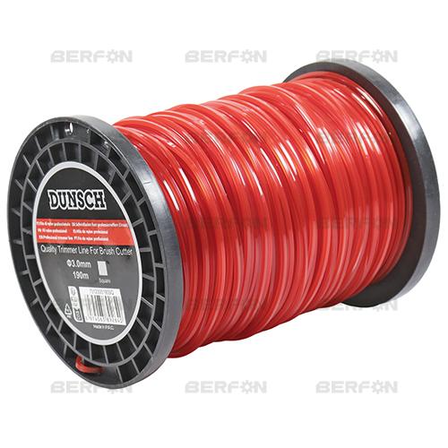 FIO NYLON DUNSCH QUADRADO 3,0mmx190mt (BOBINE)